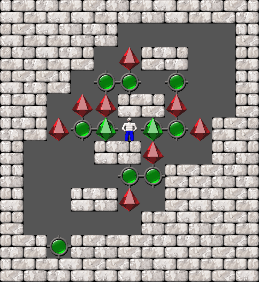 Sokoban Bugs509 collection level 344